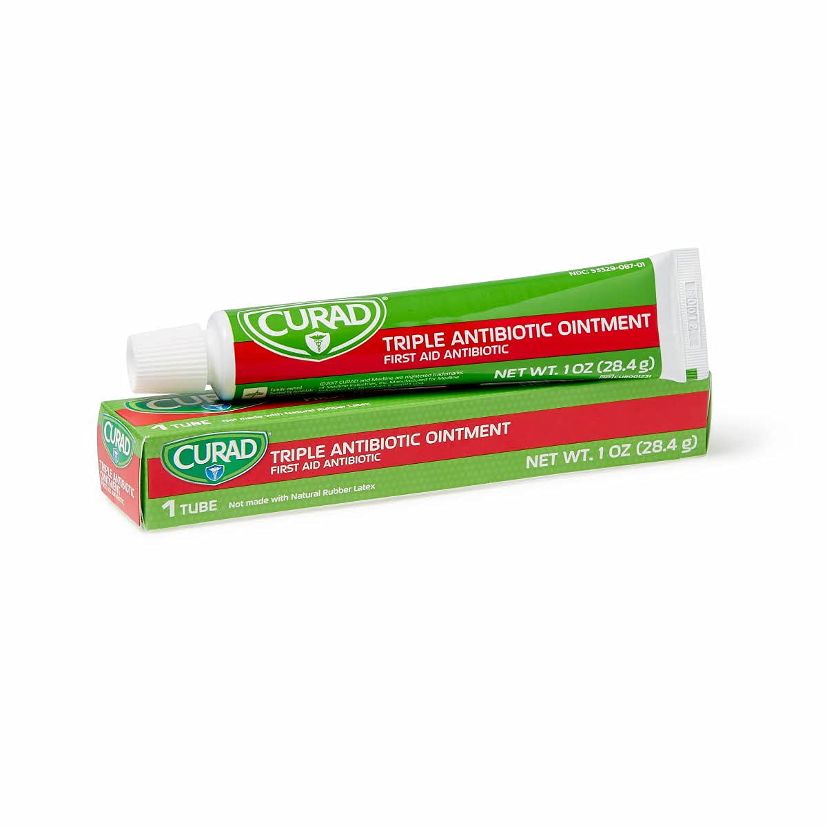 Antibiotic Ointment CURAD Triple Antibiotic Ointment 1 oz. Tube (Each