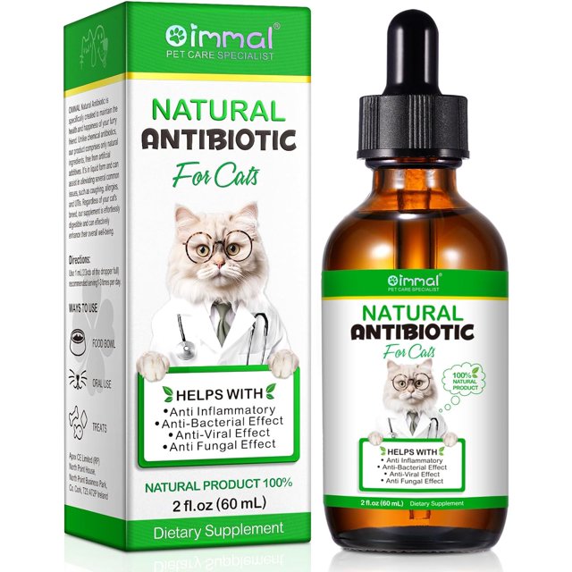 Natural Antibiotic for Cats, Pet Supplements, UTI & Allergy Relief