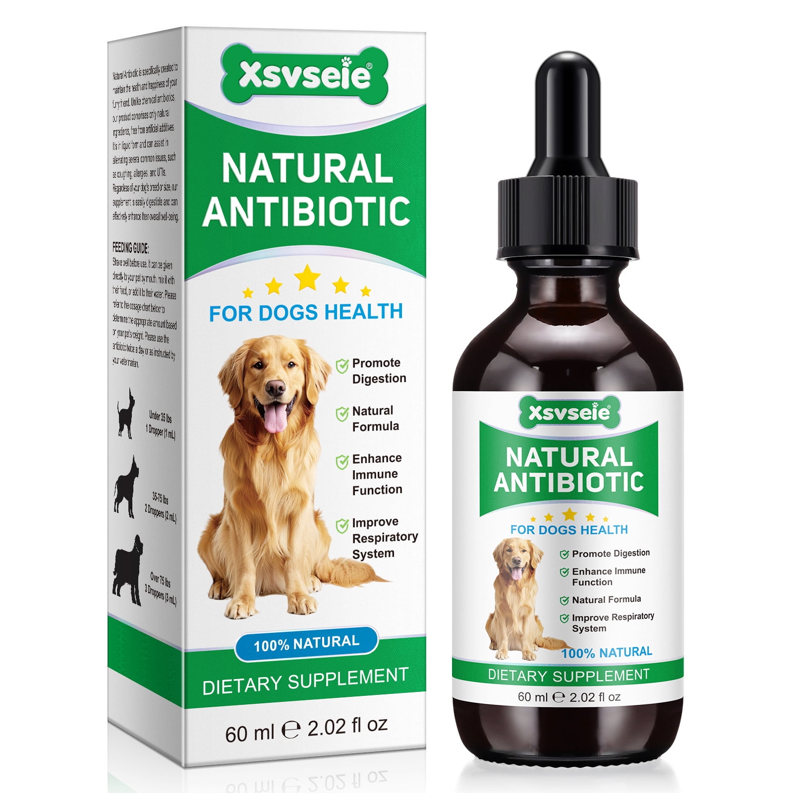 Antibiotics for Dogs, Natural Dog Antibiotics Supports Dog Allergy and Itch Relief, Dog Supplies Antibiotics, Dog Multivitamin for Pets