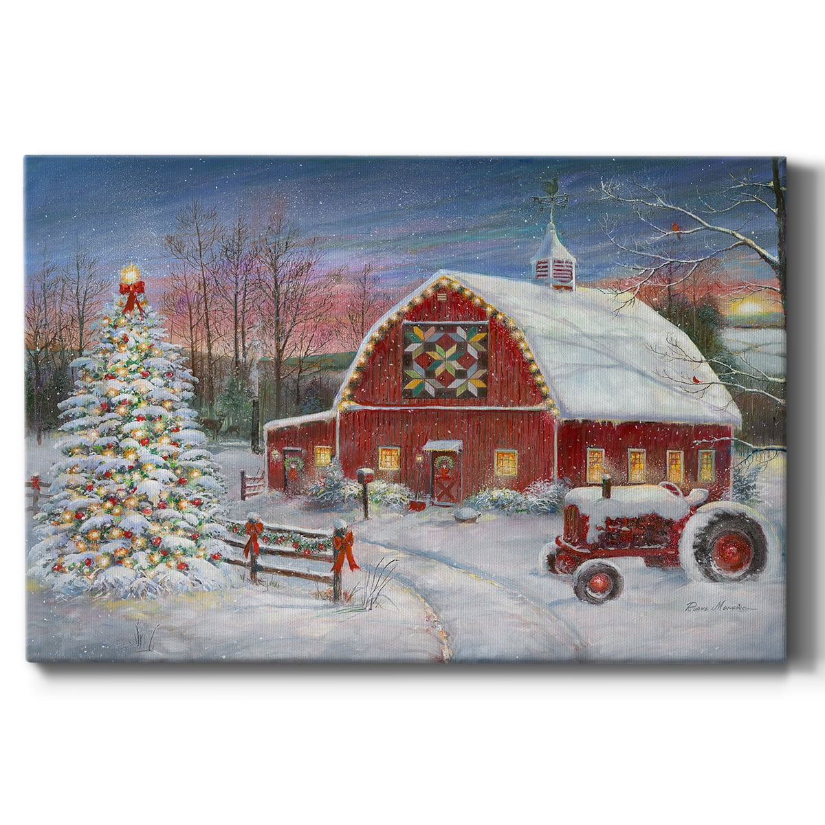 Anticipating Christmas- Gallery Wrapped Canvas