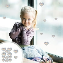 Anticollision Window Decal Stickers, Bird Protection Window Clings, Glass and Sliding Door Safety Decoration, Multi-Size PVC Stickers for Home and Office