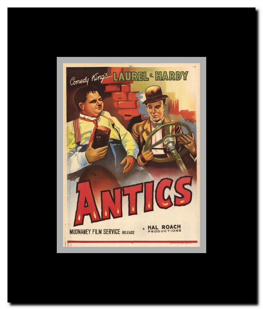 Antics Framed Movie Poster