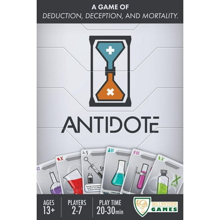 Antidote: A Game of Deduction, Deception and Mortality, by Bellwether Games