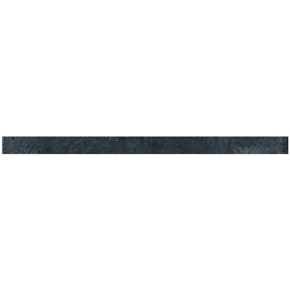 Antiek 0.47 in. x 7.87 in. Glossy Dark Blue Ceramic Pencil Tile Trims (0.7 sq. ft./case) (10-pack)