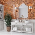 thumbnail image 1 of Antiek 3.94 in. x 3.94 in. Glossy Red Ceramic Square Wall and Floor Tile (6.46 sq. ft./case) (60-pack), 1 of 6