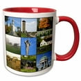thumbnail image 1 of 3drose, Antietam National Battlefield, Sharpsburg Collage, 15oz Two-tone Red Mug, 1 of 6