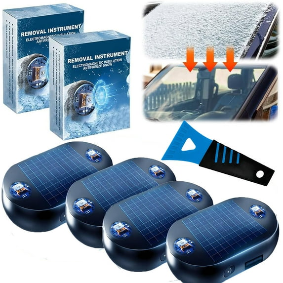 Antifreeze Electromagnetic Car Snow Removal Device,2025 Anti Freezing Device For Cars, Portable Vehicle Microwave Deicing Instrument Car Defroster Anti-Freeze Car Snow Removal Device,