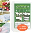 thumbnail image 1 of Antifreeze Floating Row Cover 10' × 52' Non-woven Fabric Plant Cover Greenhouse Frost Protection, 1 of 11