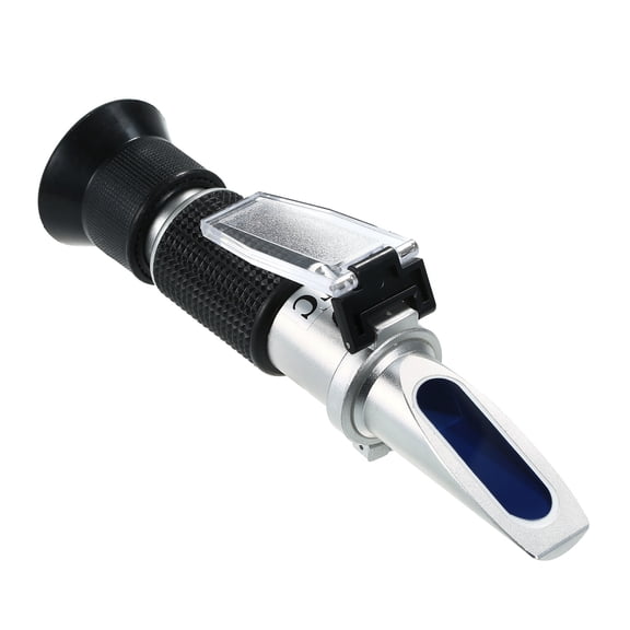 Antifreeze Refractometer Coolant Tester for Checking Freezing Point, Concentration of Glycol, Battery Acid Condition, Freezing Point Meter Coolant Antifreeze Tester