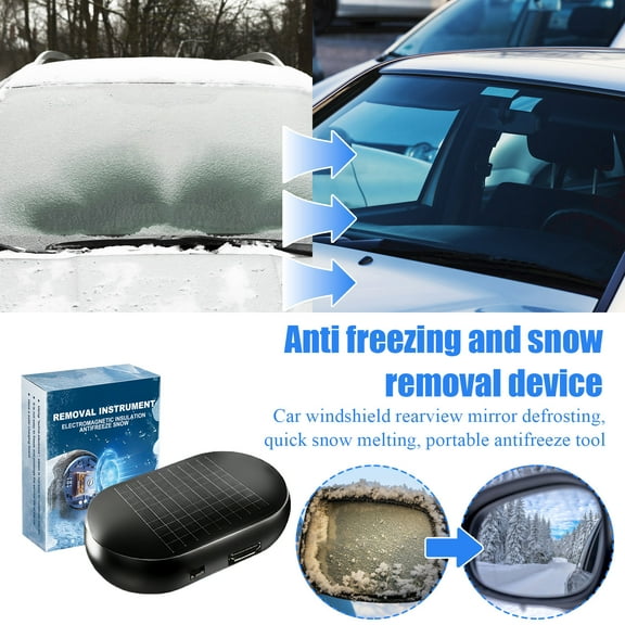 Antifreeze Snow Removal Device, Portable Antifreeze Tool For Quickly Melting Snow From Car Windshields And Rearview Mirrors.