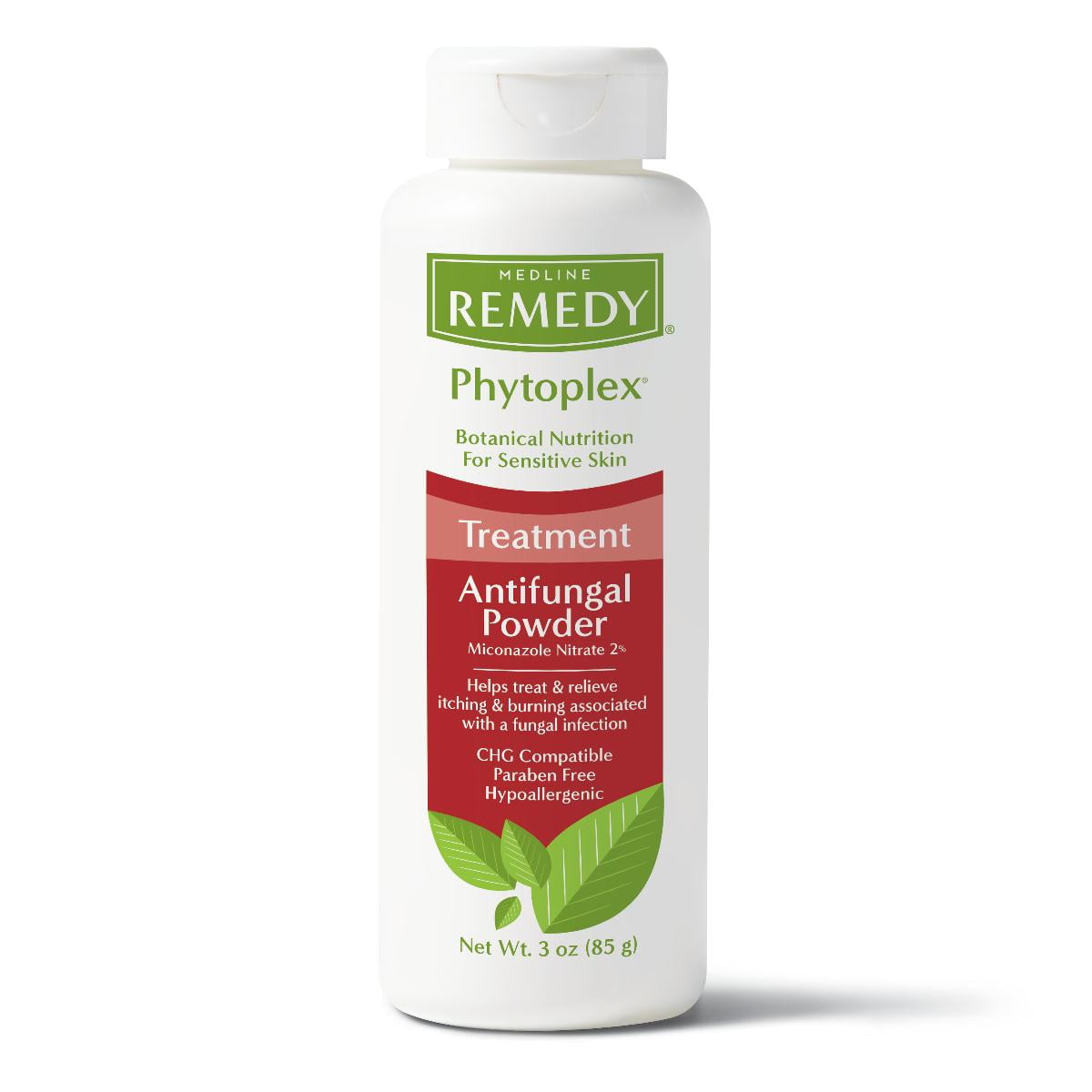 Medline Remedy Phytoplex Antifungal Powder - 2% Miconazole, 3oz (2-Pack) 9 thumbnail image