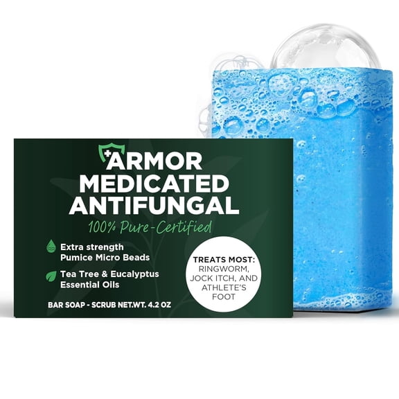 Antifungal Soap | Deep-Cleansing & Exfoliating Bar for Men & Women