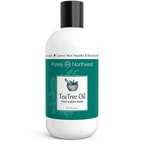 Antifungal Tea Tree Oil Body Wash, Helps Athletes Foot, Ringworm