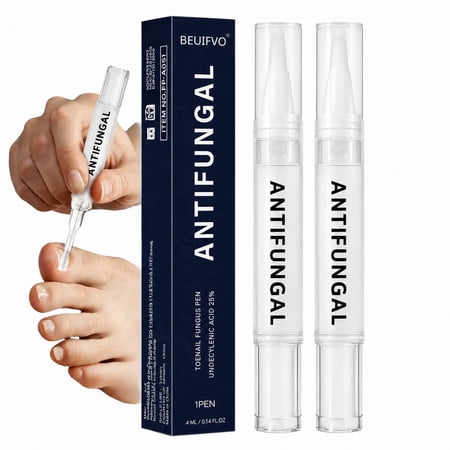 Antifungal pen - Undecenoic acid 25% - cures most cases of athlete's foot, tinea cruris, and tinea corporis - 2-pack