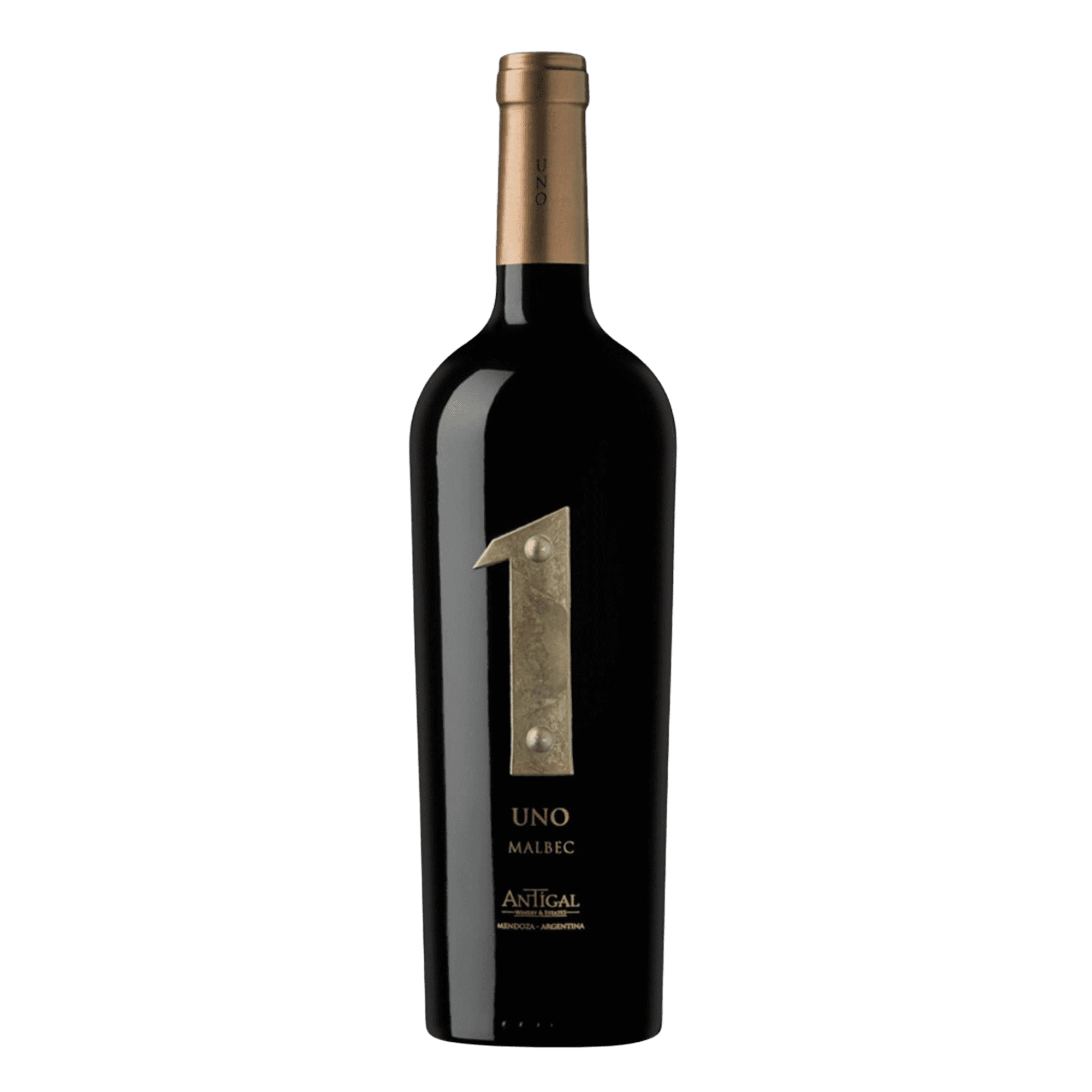 Antigal Uno Malbec Red Wine Argentina, 750 ml Bottle, 14% ABV