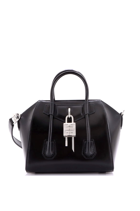 Antigona Lock Bag Leather Mini By Rebag