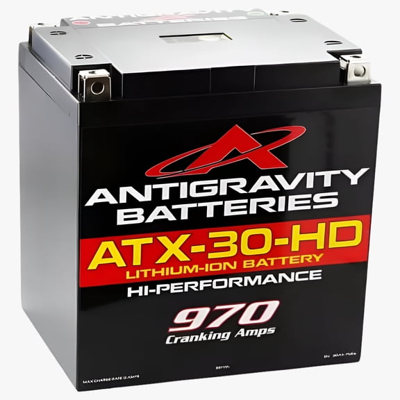 Antigravity ATX30-HD Lithium Motorcycle Powersports Battery 970 CA ,48 Ah
