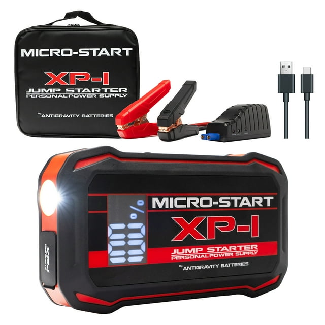 Antigravity MicroStart XP1 2000A Lithium JumpStarter, Power Supply