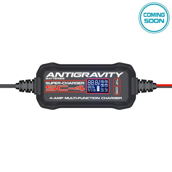 Antigravity SC-4 Super-Charger (Automotive/Motorcycle/Powersport) Battery Charger AG-BC-SC-4