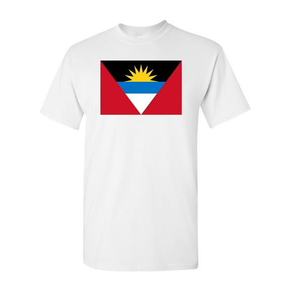 Antigua Barbuda Country Flag Adult DT T-Shirt Tee