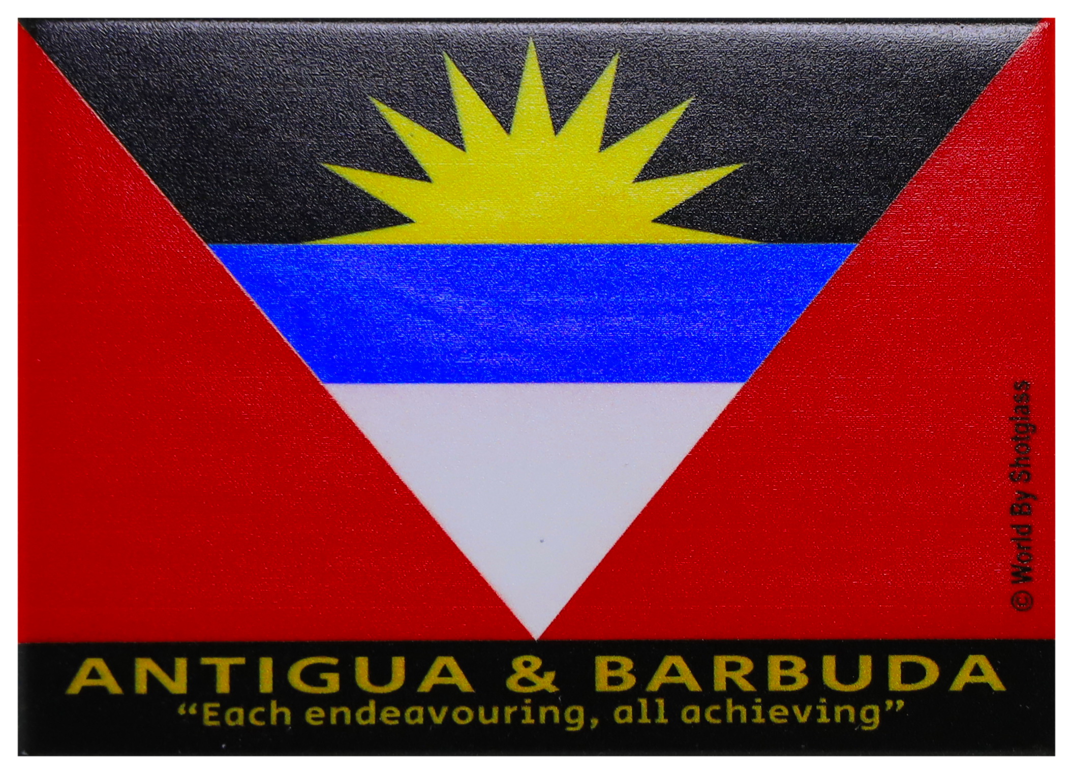 Souvenir-Spielkarten Antigua & Barbuda – Poker-Format, Sammlerstück Mit Landkarte