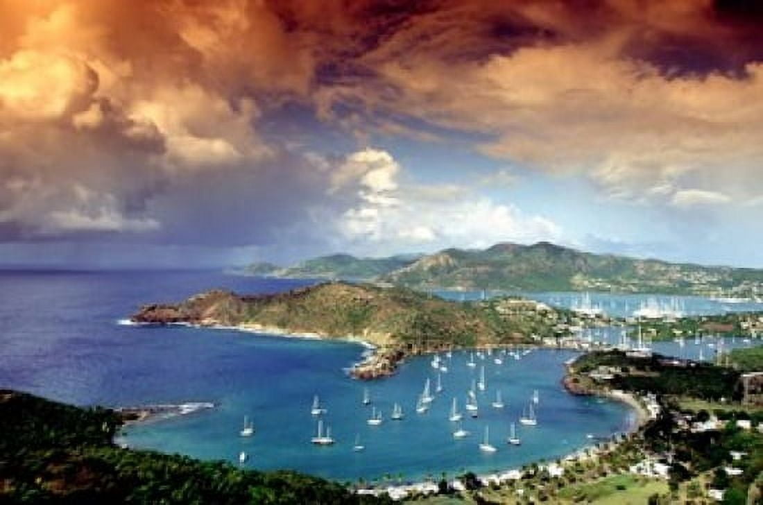 Antigua Caribbean Canvas Art - Alexander Nesbitt DanitaDelimont (27 x 18)