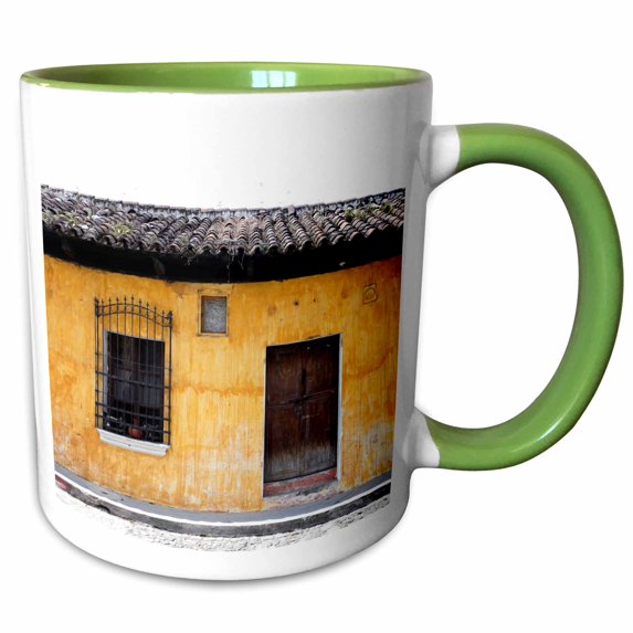 3drose, Antigua, Guatemala - Sa10 Jmr0080 - Julien Mcroberts, 11oz Two-tone Green Mug