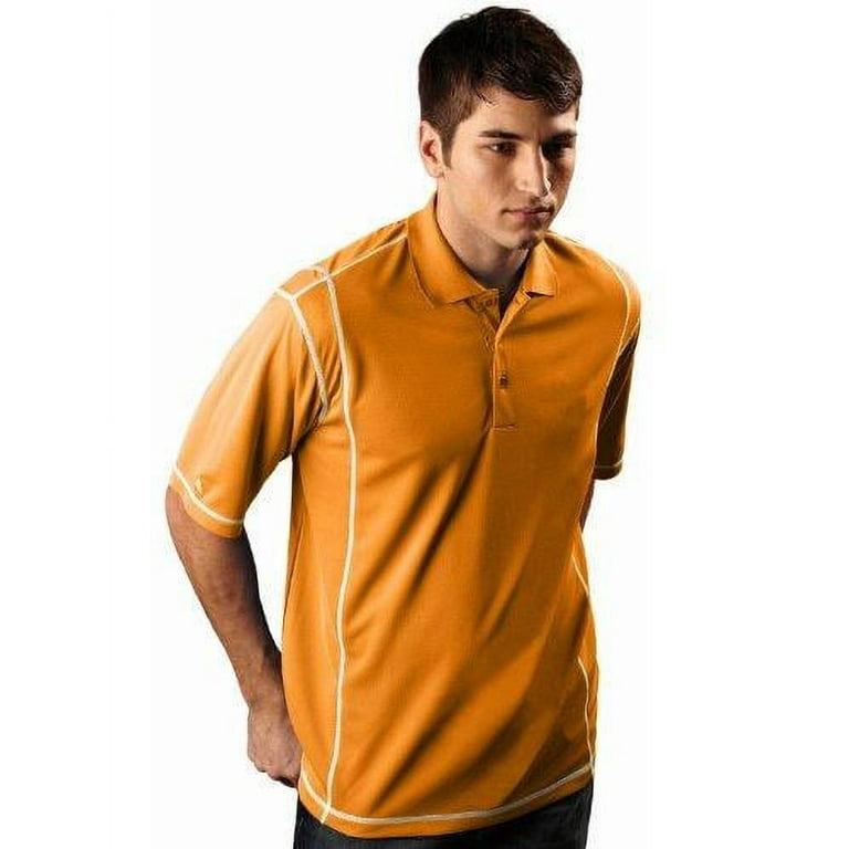 Antigua Men s Edge Short Sleeve Athletic Golf Polo Shirt Multiple