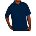 thumbnail image 1 of Antigua Pique XTRA-LITE Performance Polo Golf Shirt,  Large Navy -, 1 of 1