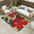 thumbnail image 1 of Antigua Tropical Floral Beige Area Rug 9' 2" x 12' 4", 1 of 5