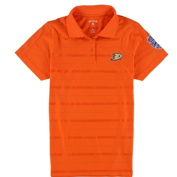 Antigua Womens 2014 Stadium Series Polo Shirt, Orange, Medium