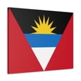 thumbnail image 1 of Antigua and Barbuda Country Flag Canvas Vibrant Wall Art Unframed Home Decor, 1 of 13