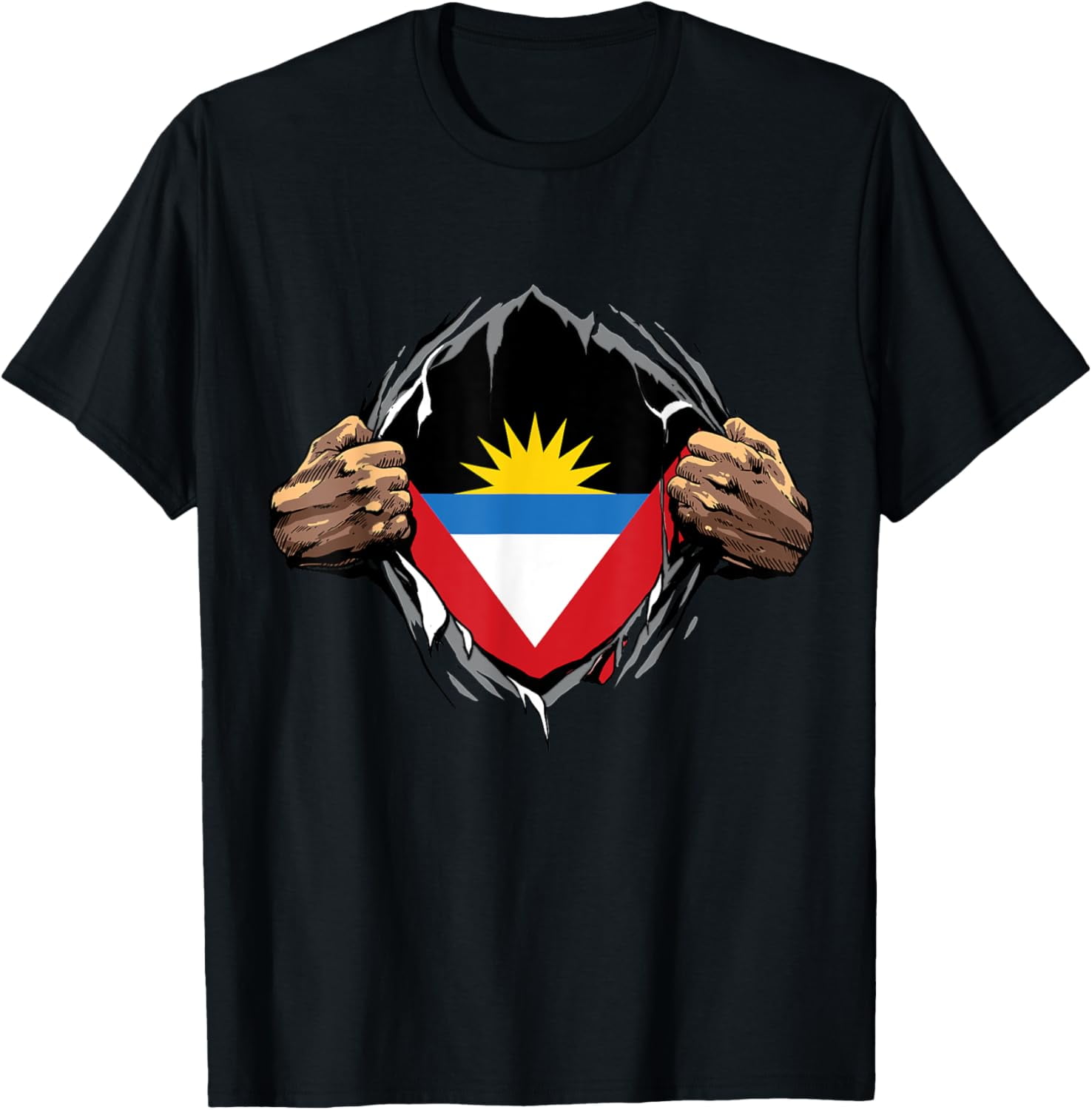 Antigua and Barbuda Flag Pride Shirt