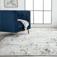 thumbnail image 1 of Antik Contemporary 8' x 10' Yellow and Gray Polypropylene & Polyester Indoor Area Rug, 1 of 10