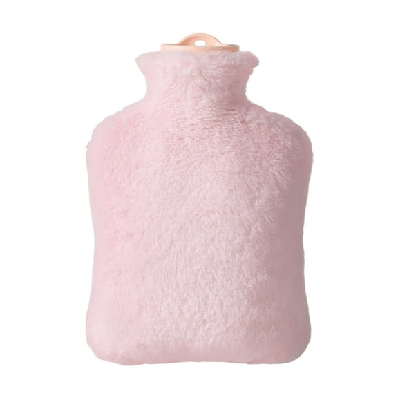 Antileak Hot Water Bag With Rabbits Furs Exteriors Hot Water Bottle Heat Hand Warmers For Winter Warmth Travel Essential