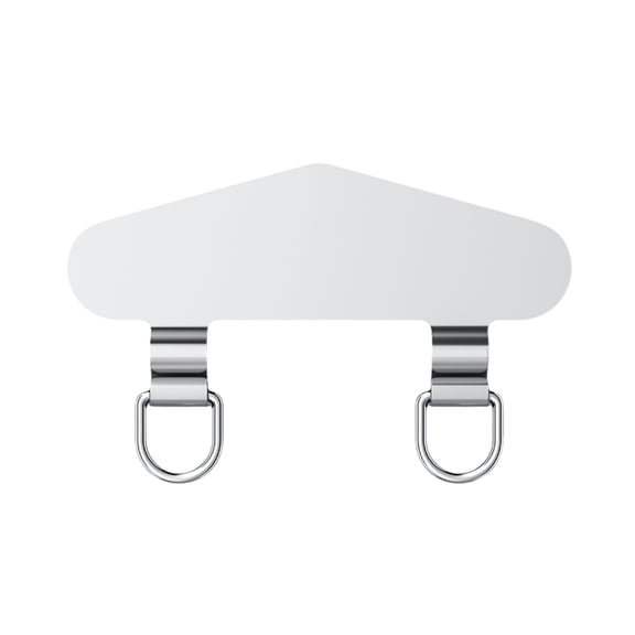 Antilost Phone Grip Pad Clip With Double Chain, Easy Carry Suitable for Mobiles and , Secure Attachment, Outdoor Use