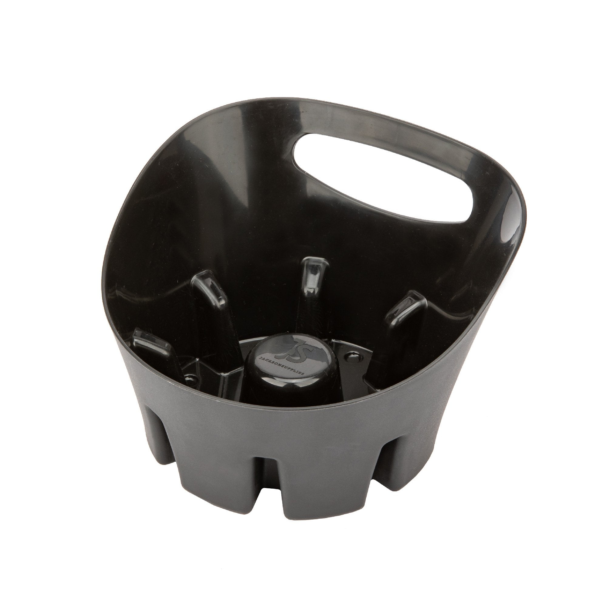 Antimicrobial Black Universal Drip Tray for Toilet Plunger