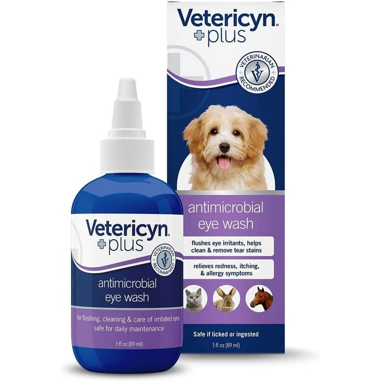 Vetericyn Antimicrobial Dog Eye Rinse, Prevent Irritation