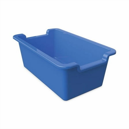 Antimicrobial Rectangle Storage Bin, Blue | Bundle of 2