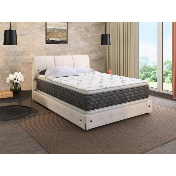 Antimicrobial Twin XL Pillow Top / For Platform Beds / Superior Comfort