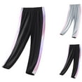 thumbnail image 1 of Antinious Boys Girls Solid Contrast Tone Breathable Outdoor Full Length Pants, 1 of 5