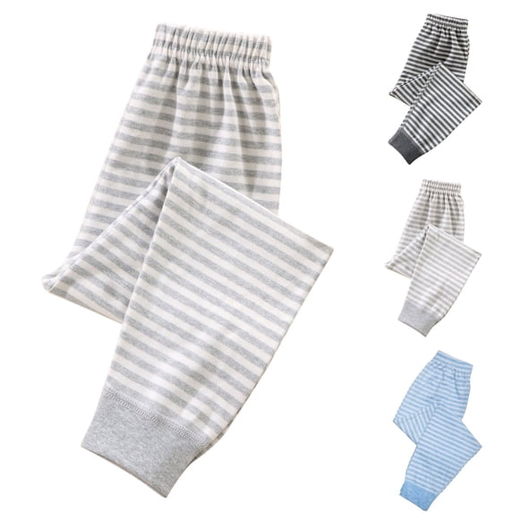 Antinious Boys Girls Stylish Elastic Waist Warm Casual Base Full Length Pants 16Y