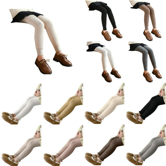 Antinious Toddler Girls Sweatpants,Casual Long Jogger Pants for Boys Girls,Girls Tights Winter Elastic Warm Pantyhose Children Bottom Socks And Pant (3-8 Years Old),XL,