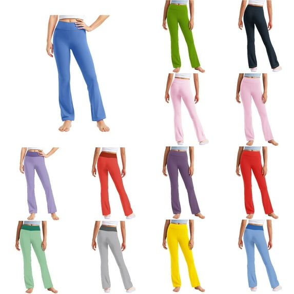 Antinious Toddler Girls Sweatpants,Casual Long Jogger Pants for Boys Girls,Toddler Kids Girls Fashion Casual Sweet Elasticity Straight Pants High Waist Yoga Pants,160,