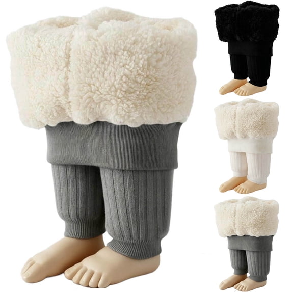 Antinious Girls Fleece Elastic Waist Stretch Outer Wear Yoga Full Length Pants Leggings