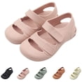 thumbnail image 1 of Antinious Girls Hollow Out Closed Toe Build Waterproof Non Slip Base Beach Sandals Shoes, 1 of 5