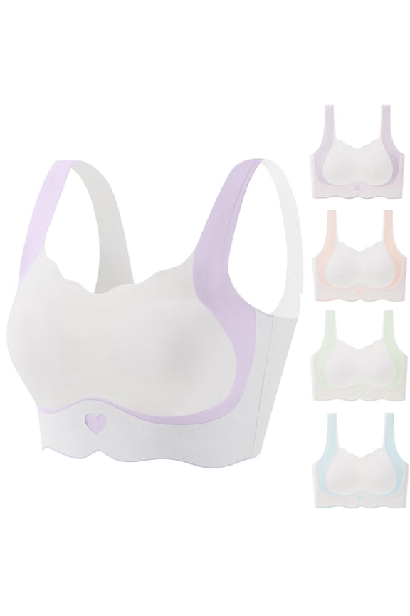 Girls Teen Growing Period Inner Wear With Built In Cup Everyday Bras