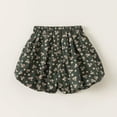thumbnail image 1 of Antinious Kids Casual Athletic Pants,Toddler Outer Pants,Girls' Flower Bud Shorts With Polka Print Summer Style Kids Girl Shorts Casual And Comfortable Solid Color Lantern Pants,Army Green,100, 1 of 3