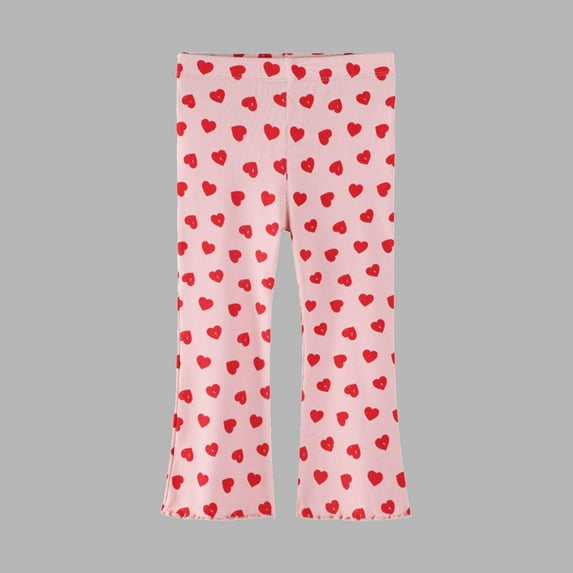 Antinious Kids Casual Sweatpants,Toddler Outer Pants,Girls Pants Children Slim Elastic Tight Pants Children External Flared Pants,120,