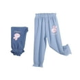 thumbnail image 1 of Antinious Kids Casual Sweatpants,Toddler Outer Pants,Summer Children Girls Basic Casual Print Full Length Pants Jeans,100,, 1 of 3